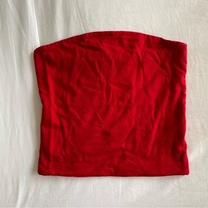 Brandy Melville Tube Top in Red